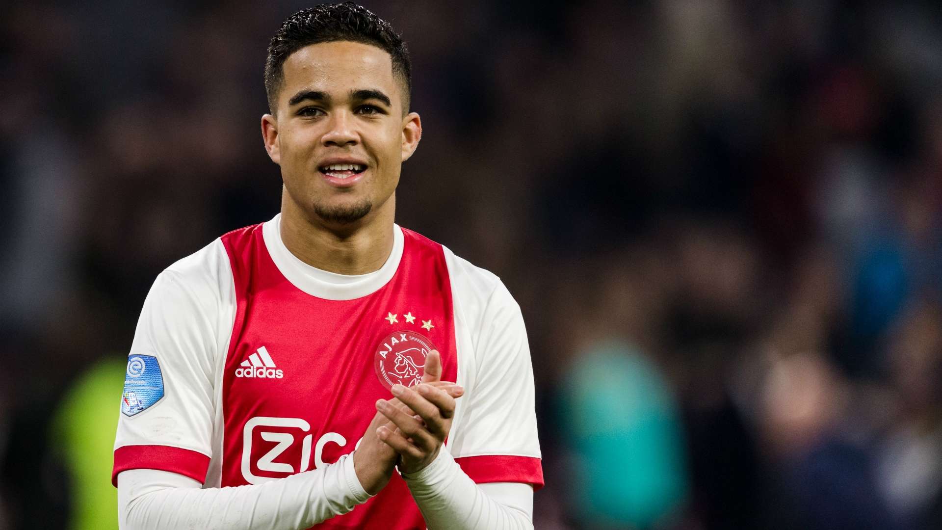 Justin Kluivert, Ajax - Willem II, 24122017, Eredivisie