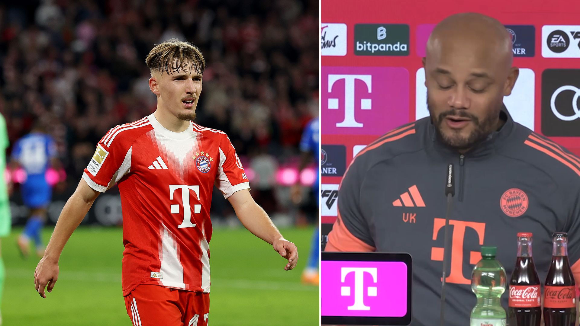 Lennart Karl und Vincent Kompany