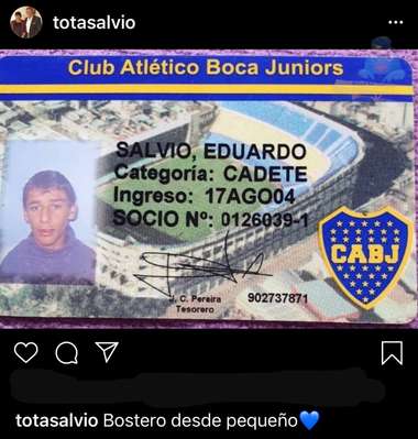 Carnet Socio Salvio Boca Body only