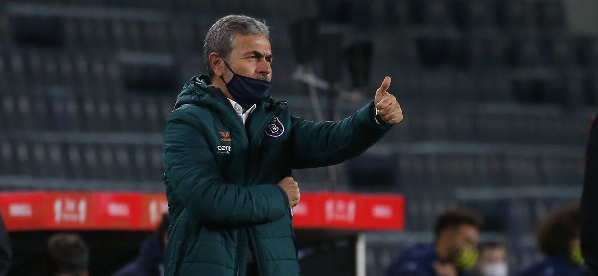 Aykut Kocaman Basaksehir Coach vs. Fenerbahce 02/09/21