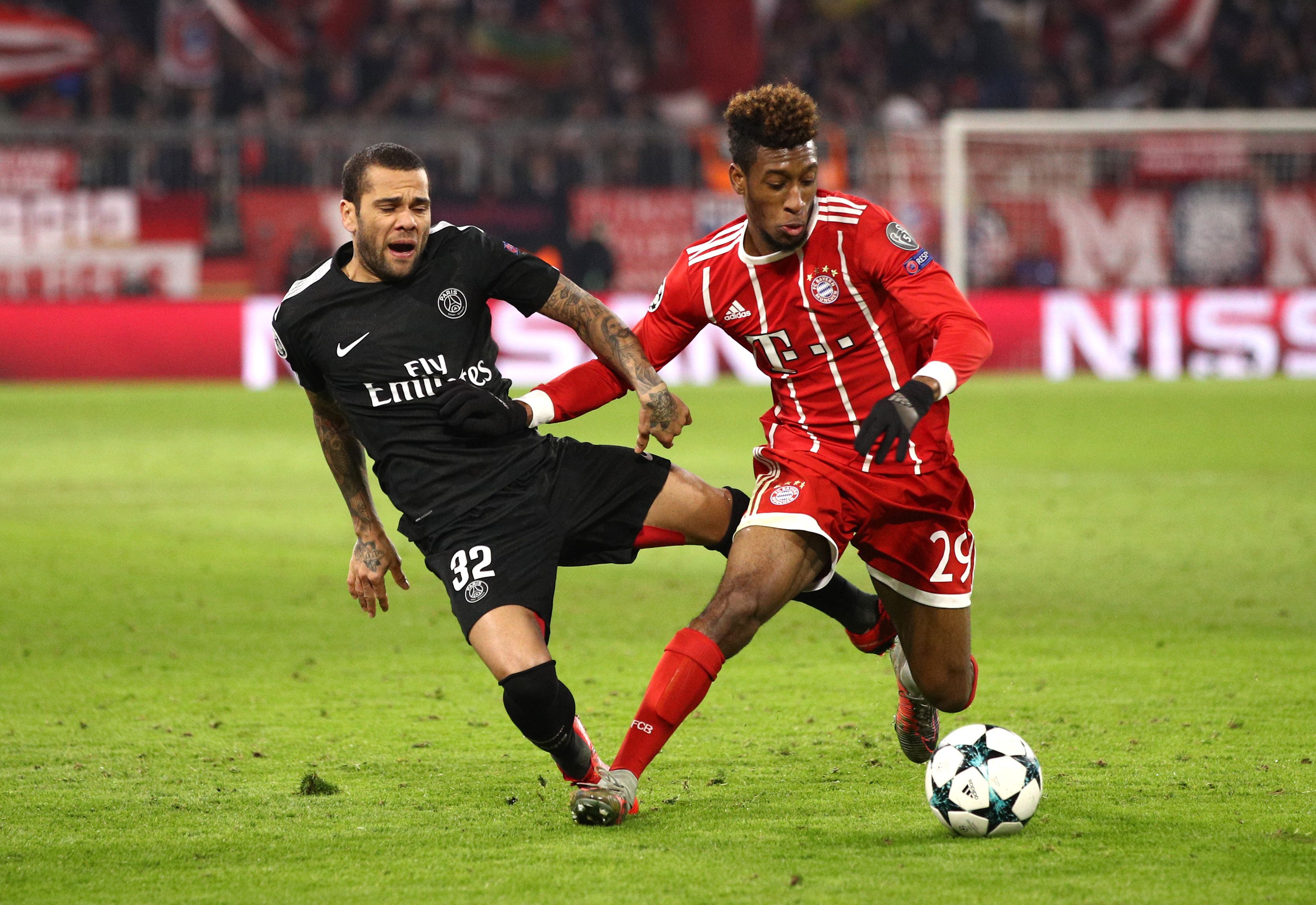 Kingsley Coman vs Dani Alves