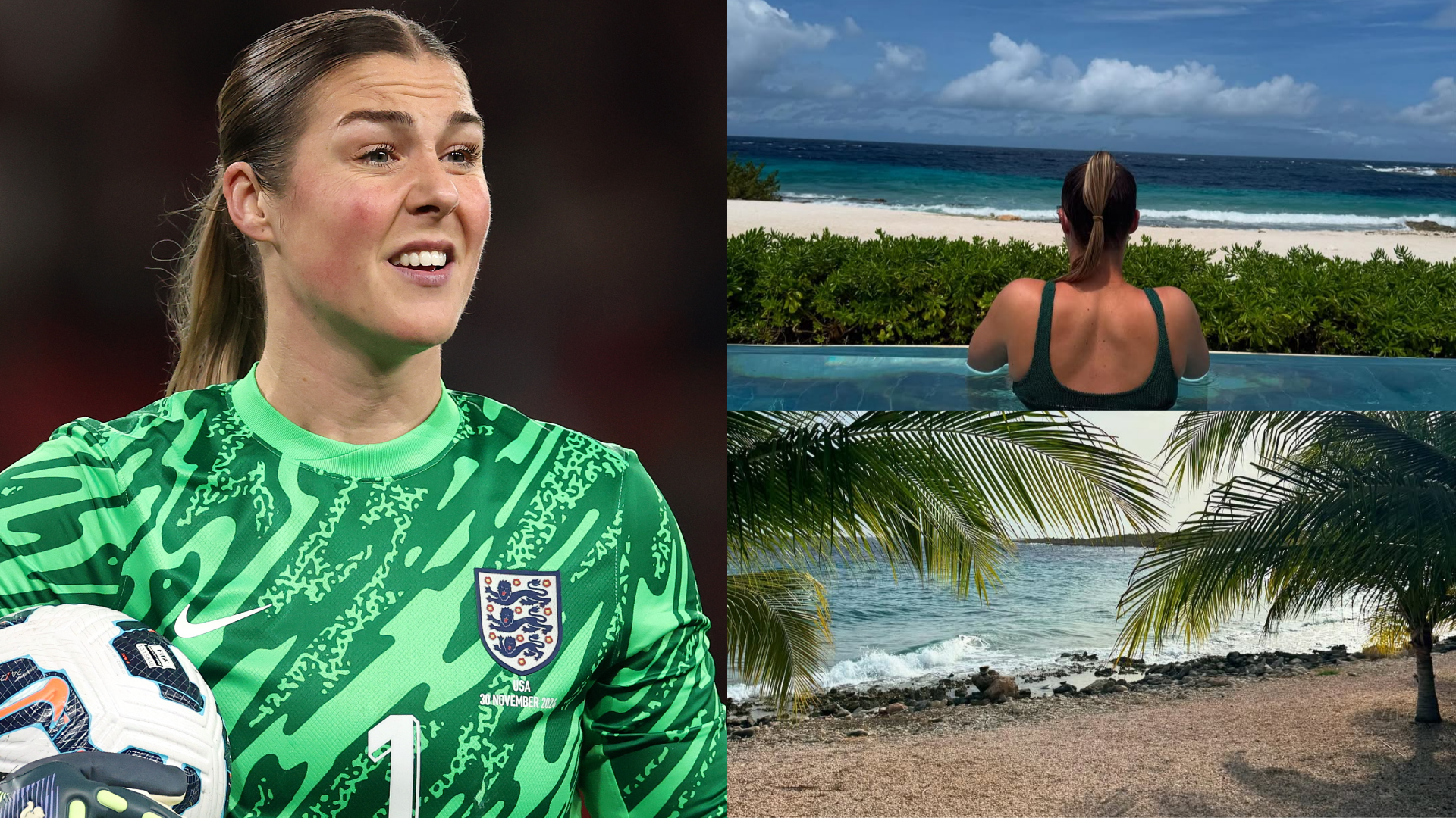 Mary Earps escapes England retirement drama with ‘reset in paradise’ as ex-Lionesses goalkeeper favours sunshine-soaked holiday over Euro 2025 duty | Goal.com UK