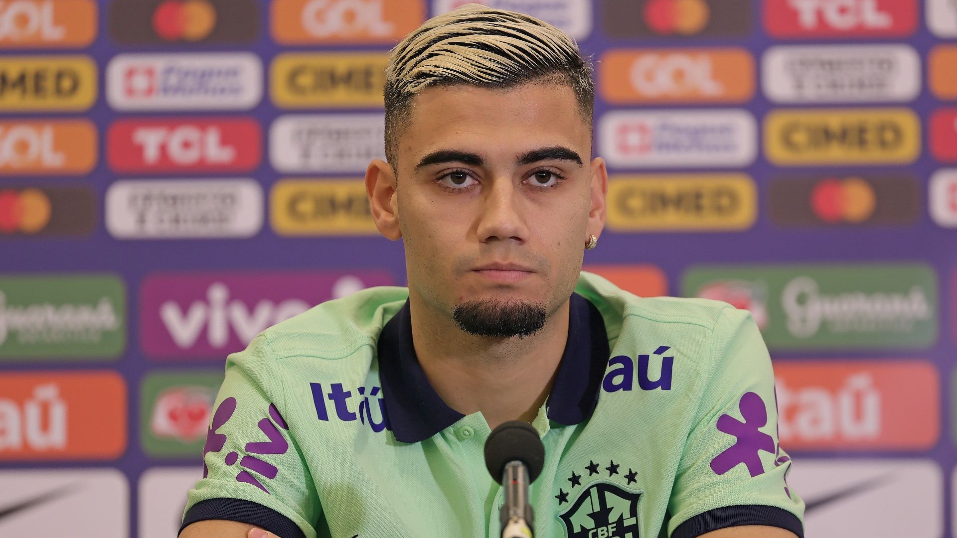 Andreas Pereira, entrevista coletiva seleção brasileira Brasil 2024