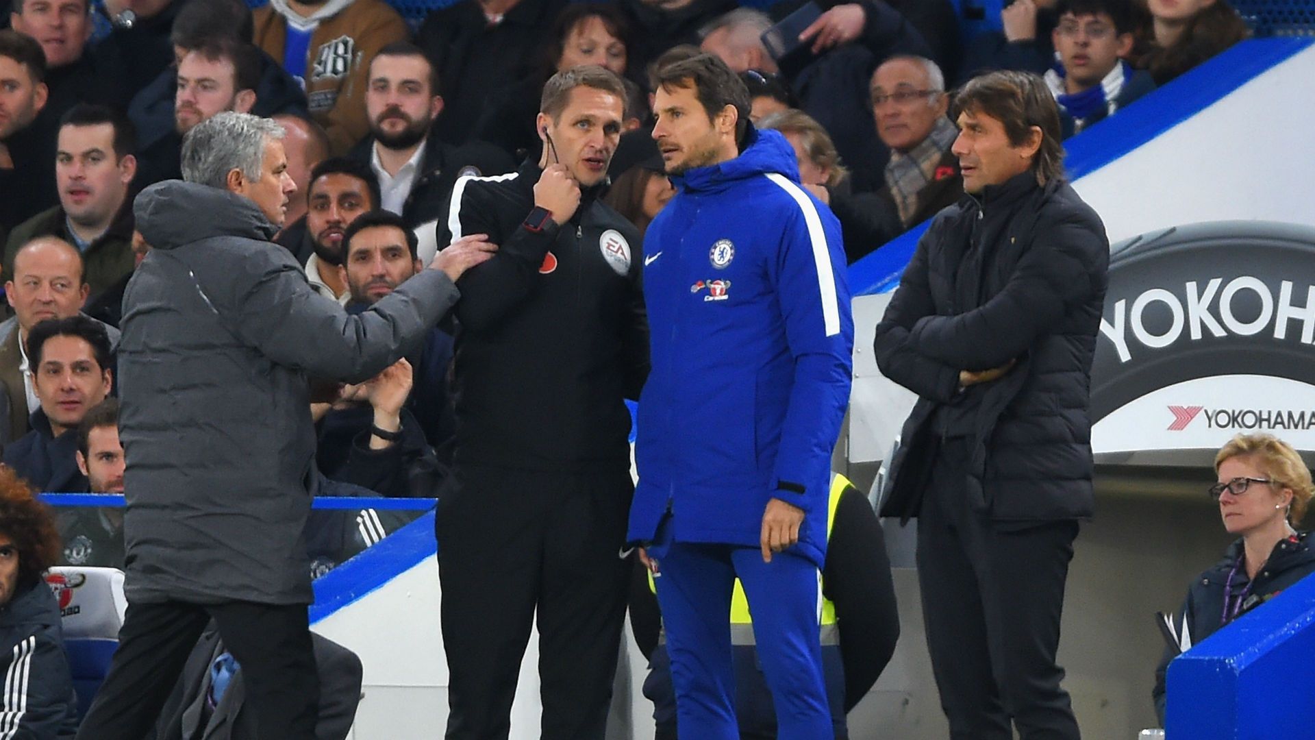 Jose Mourinho Manchester United Chelsea Antonio Conte