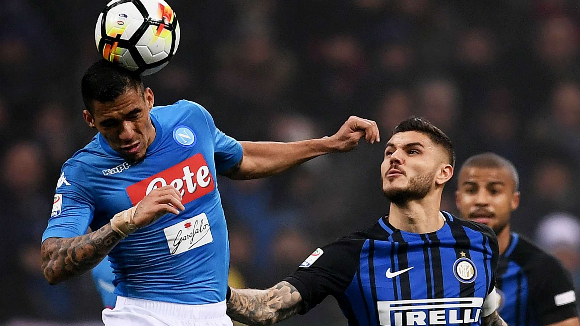 Allan Icardi Inter Napoli Serie A