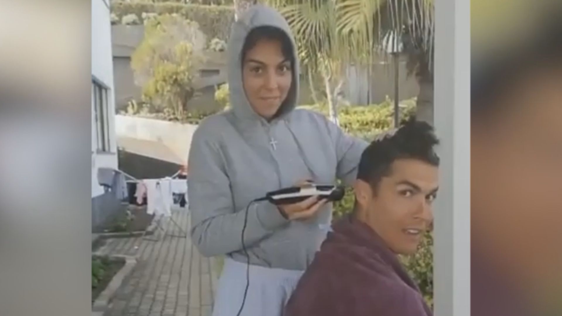 Ronaldo Haircut Girlfriend GFX