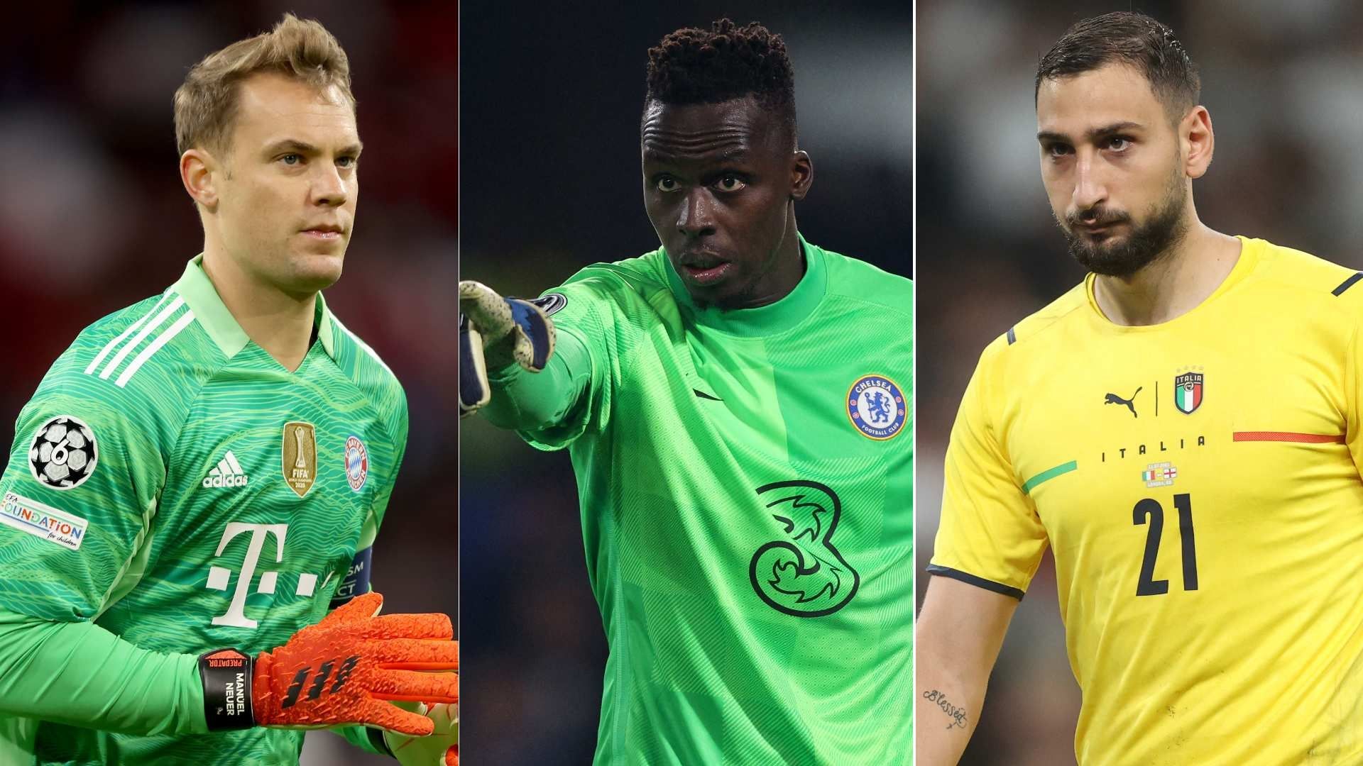 20211126 Neuer Mendy Donnarumma