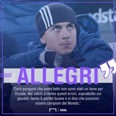 PS Allegri Juventus Dybala