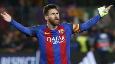 Lionel Messi Barcelona PSG UEFA Champions League 08032016