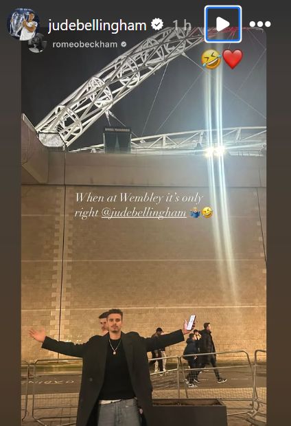 Romeo Beckham Jude Bellingham