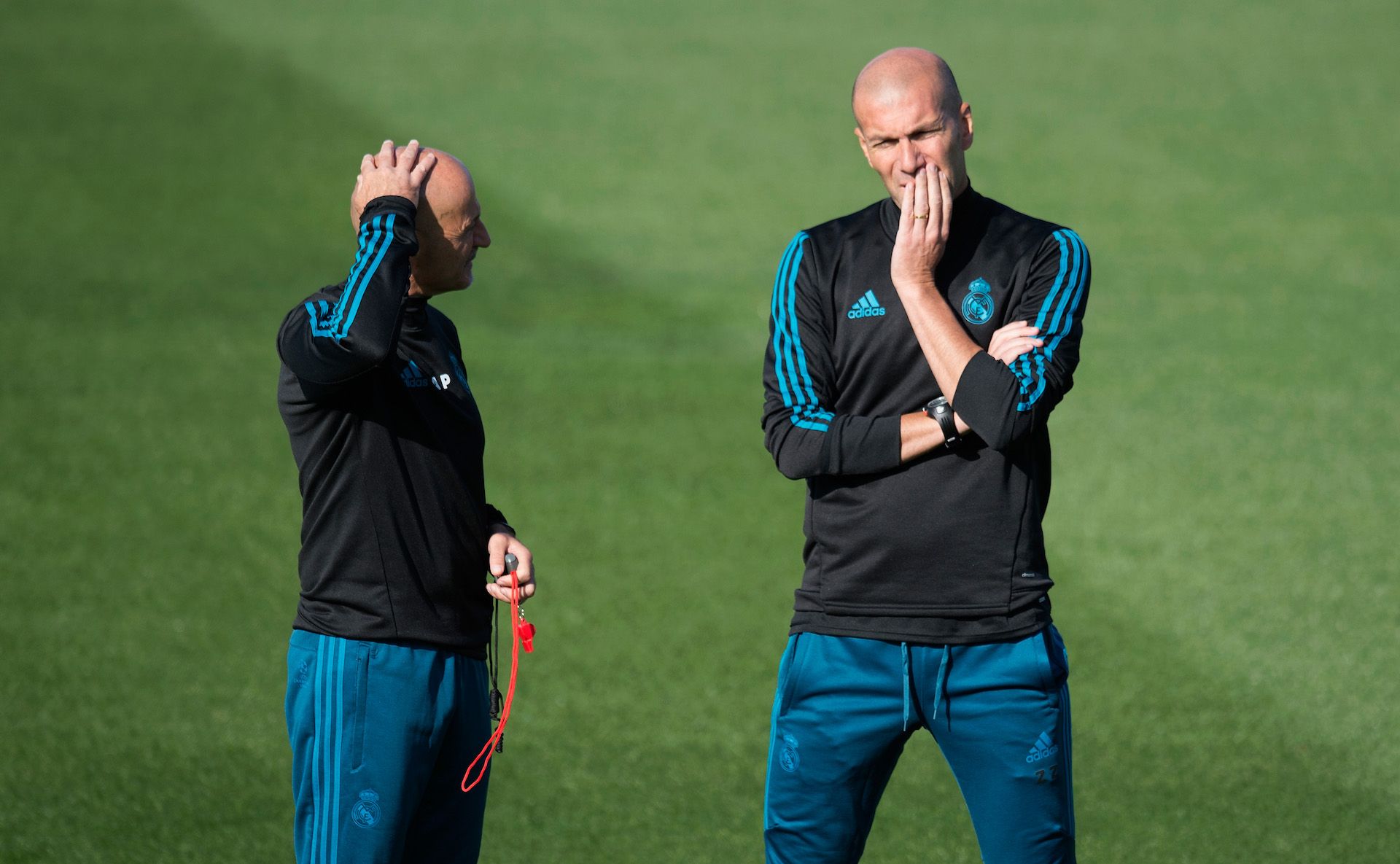 Real Madrid Champions League training