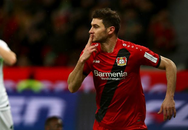 Lucas Alario Bayer Leverkusen 13122017