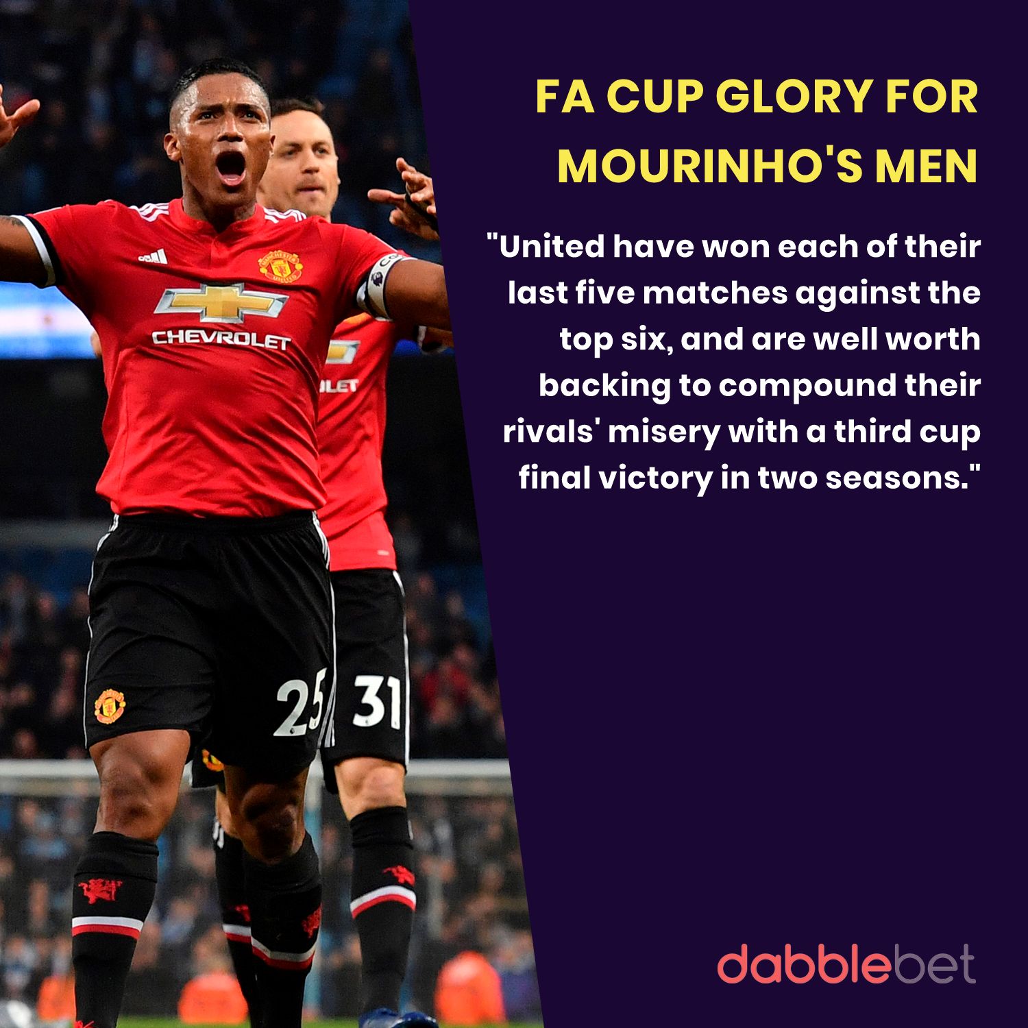 FA Cup final graphic