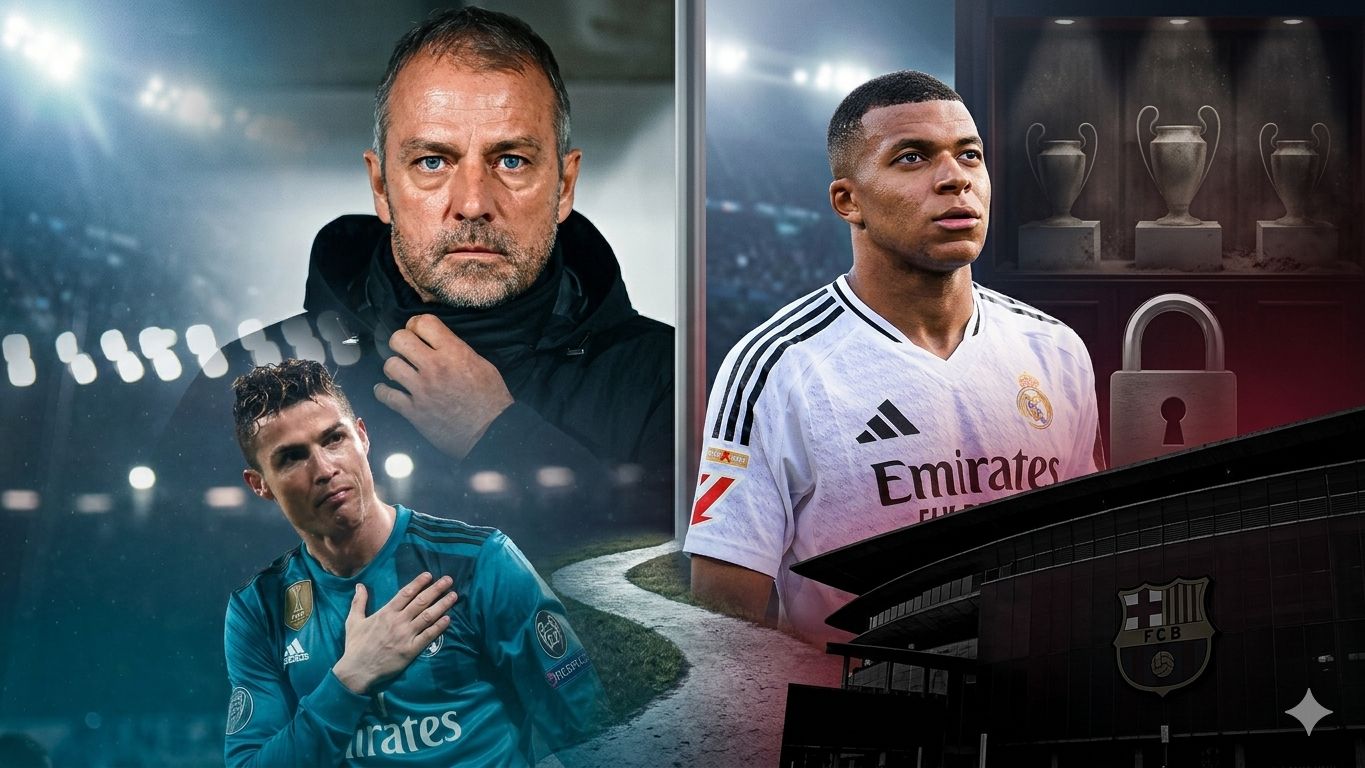 Cristiano Ronaldo Hansi Flick Kylian Mbappe GOAL ONLY