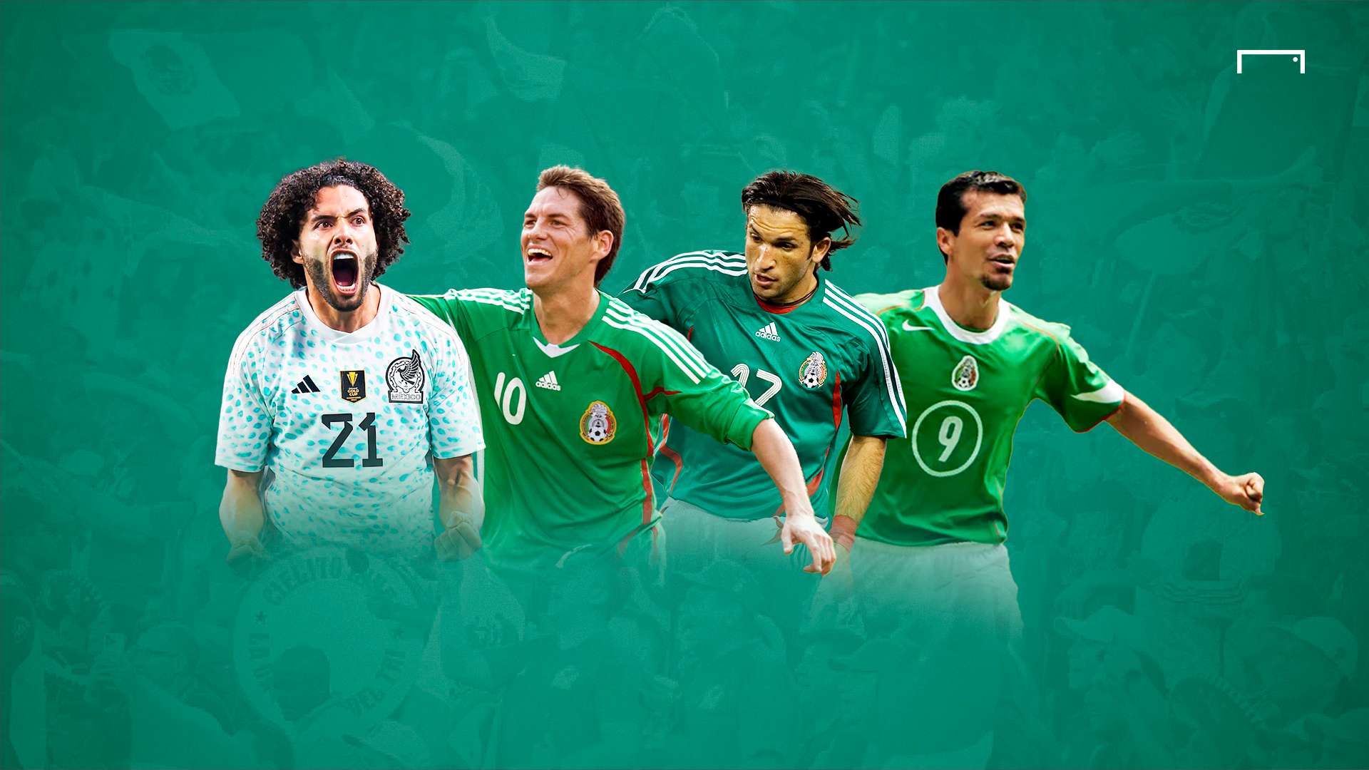 Jugadores mexicanos Selección mexicana debut