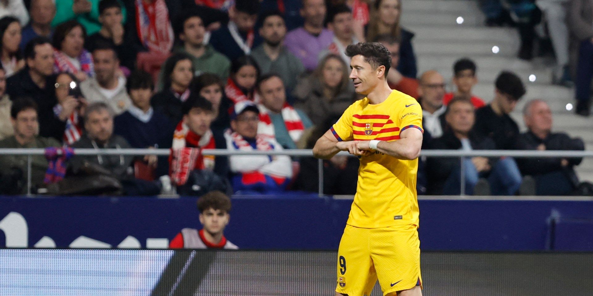 HIC 2:1 Robert Lewandowski Barcelona Atletico Madrid LaLiga 2023-24