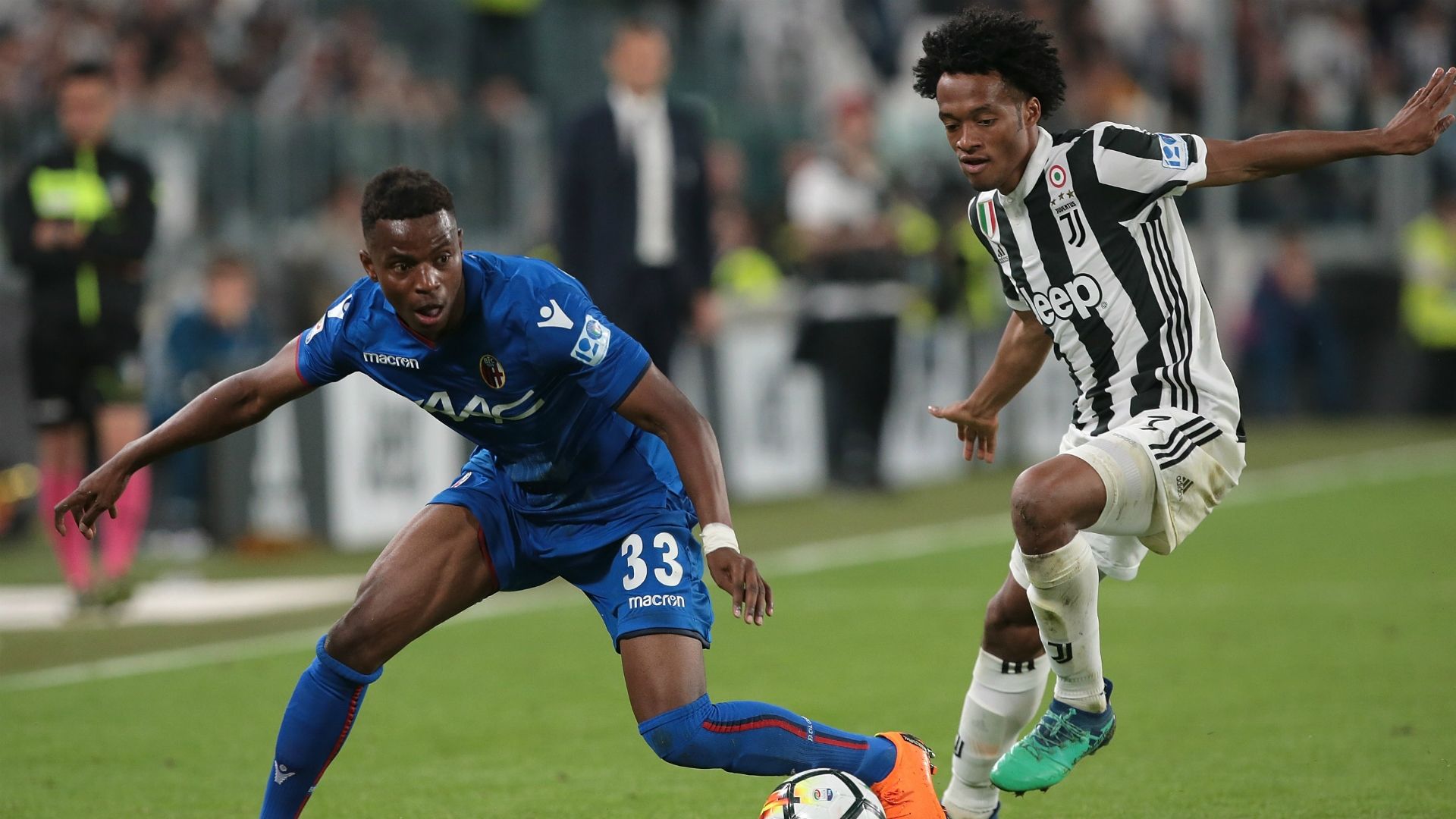 Juan Cuadrado Juventus Bologna Serie A