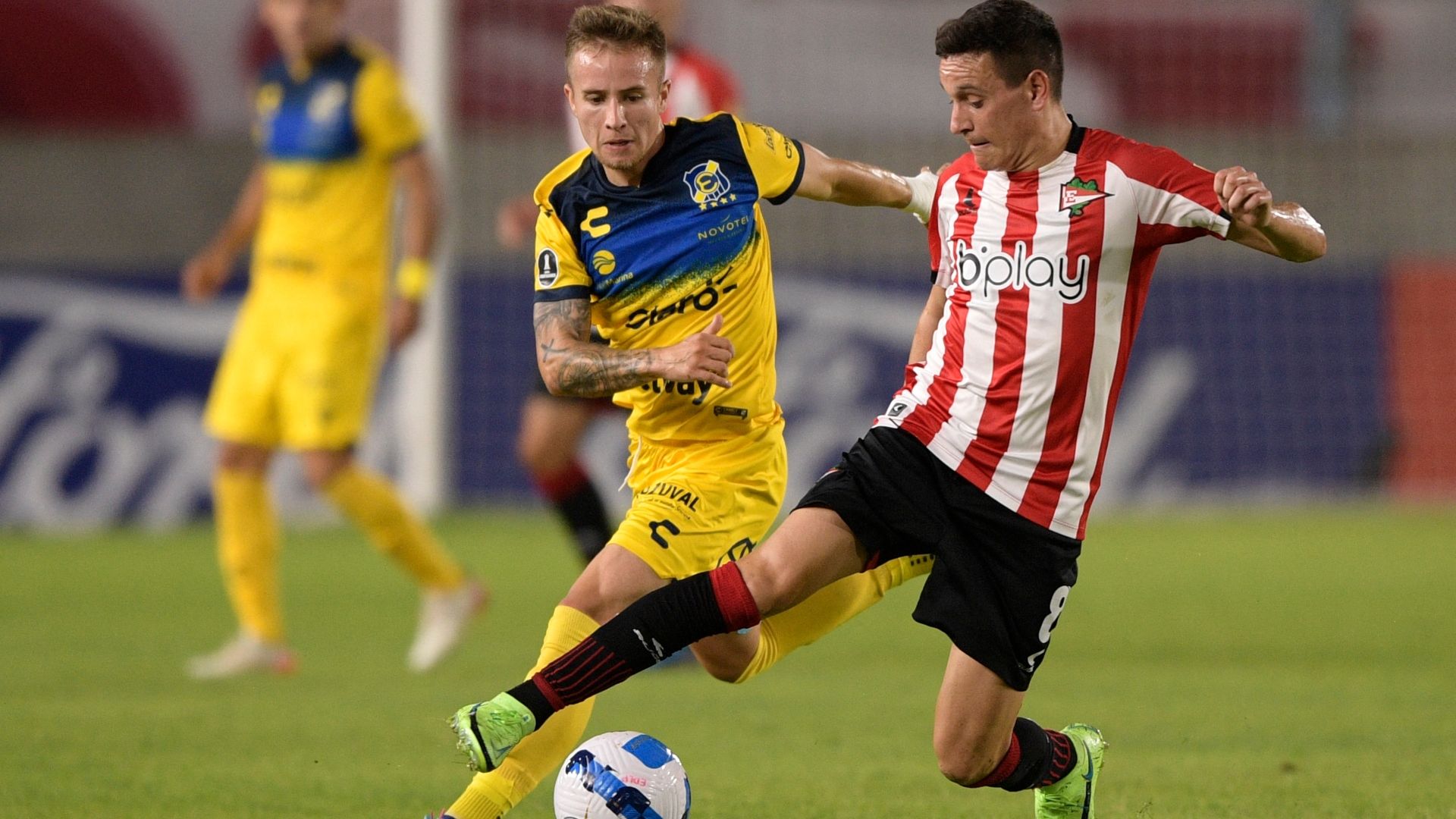 160322 Estudiantes Everton Fernando Zuqui Benjamín Berríos