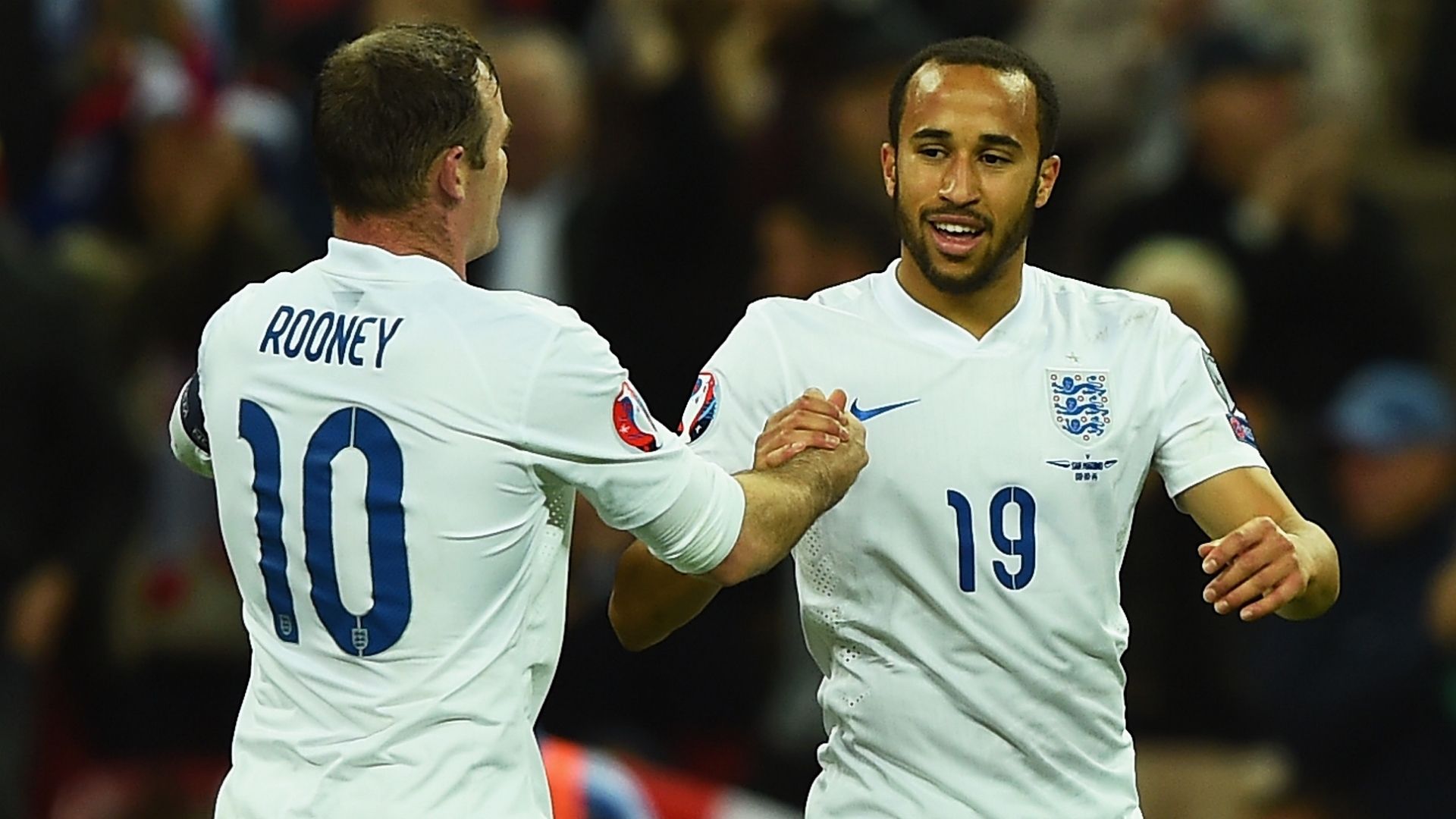 Wayne Rooney; Andros Townsend England