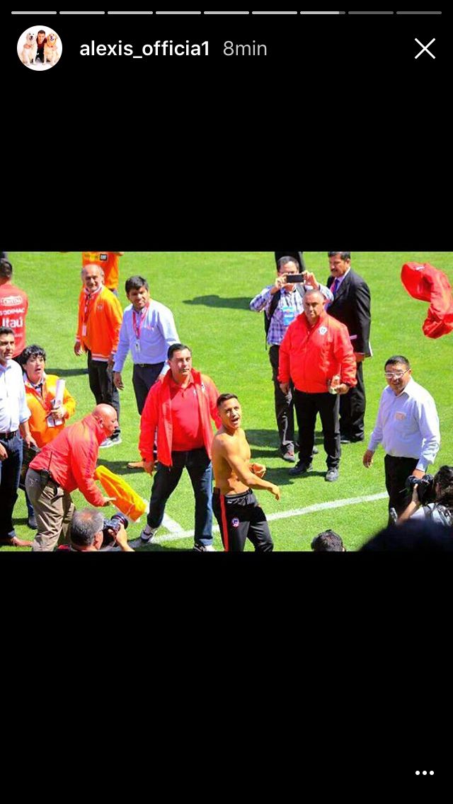 Instagram Alexis Sánchez 030917