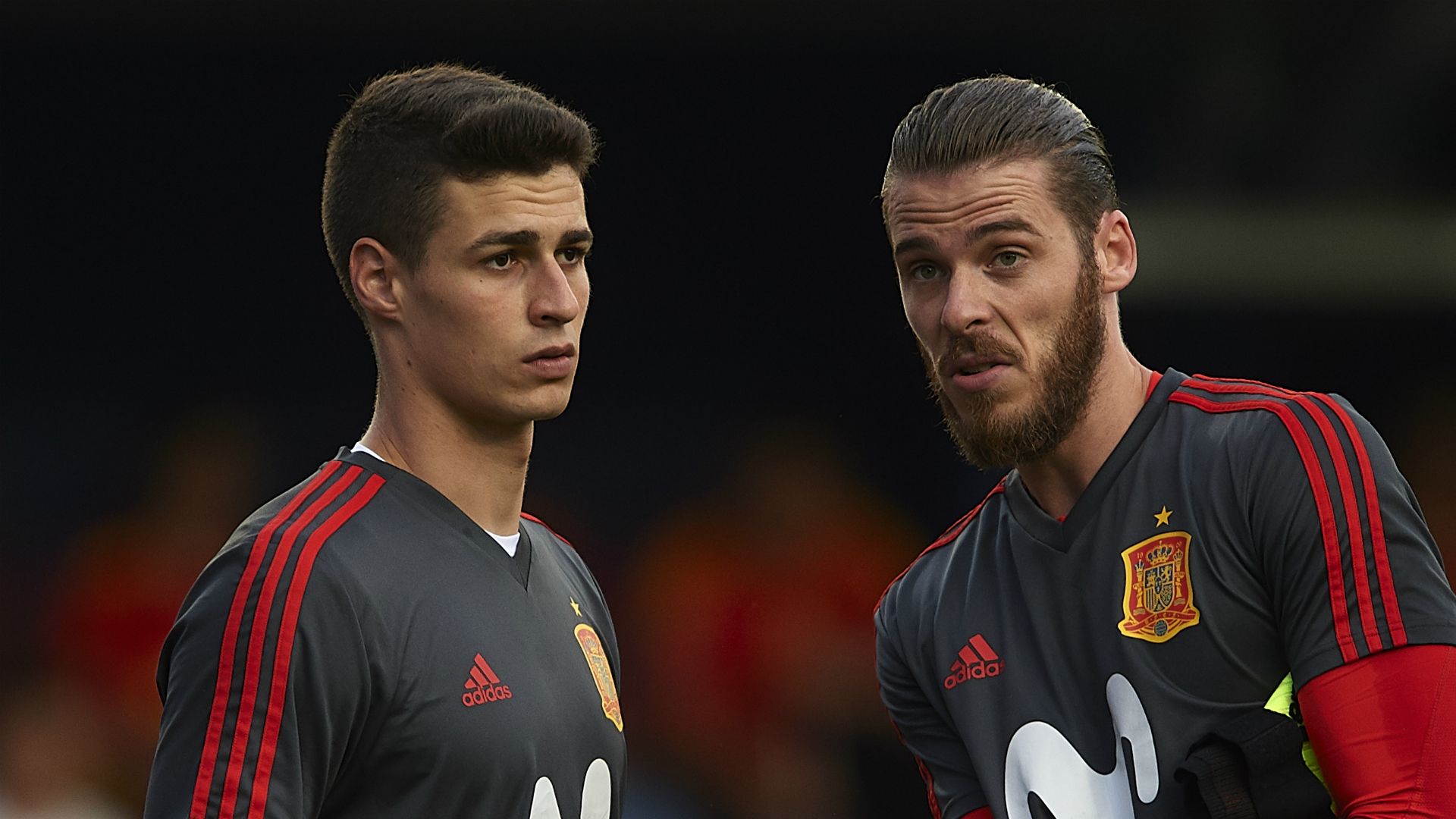 Kepa and De Gea - cropped