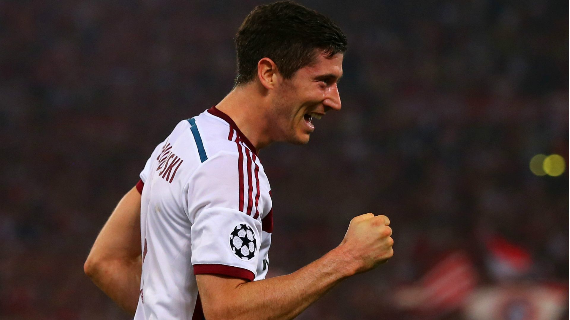 Robert Lewandowski Roma 1 Bayern Munchen 7 Champions League 21102104