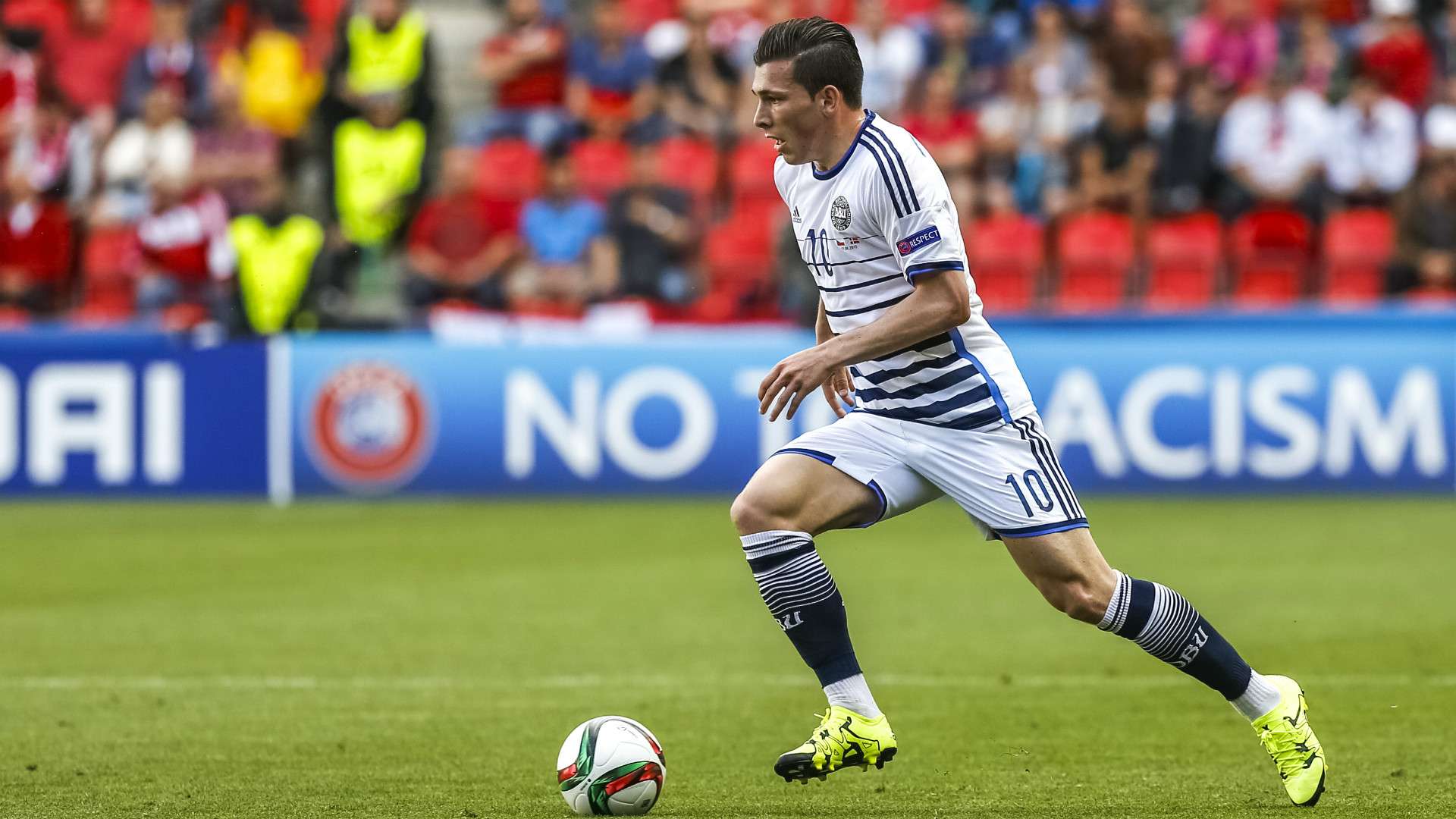 Pierre-Emile Hojbjerg Denmark U21 Czech Republic 150616