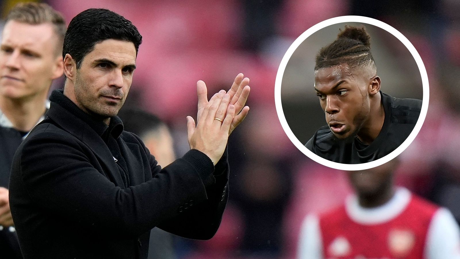 Mikel Arteta Nuno Tavares Arsenal GFX