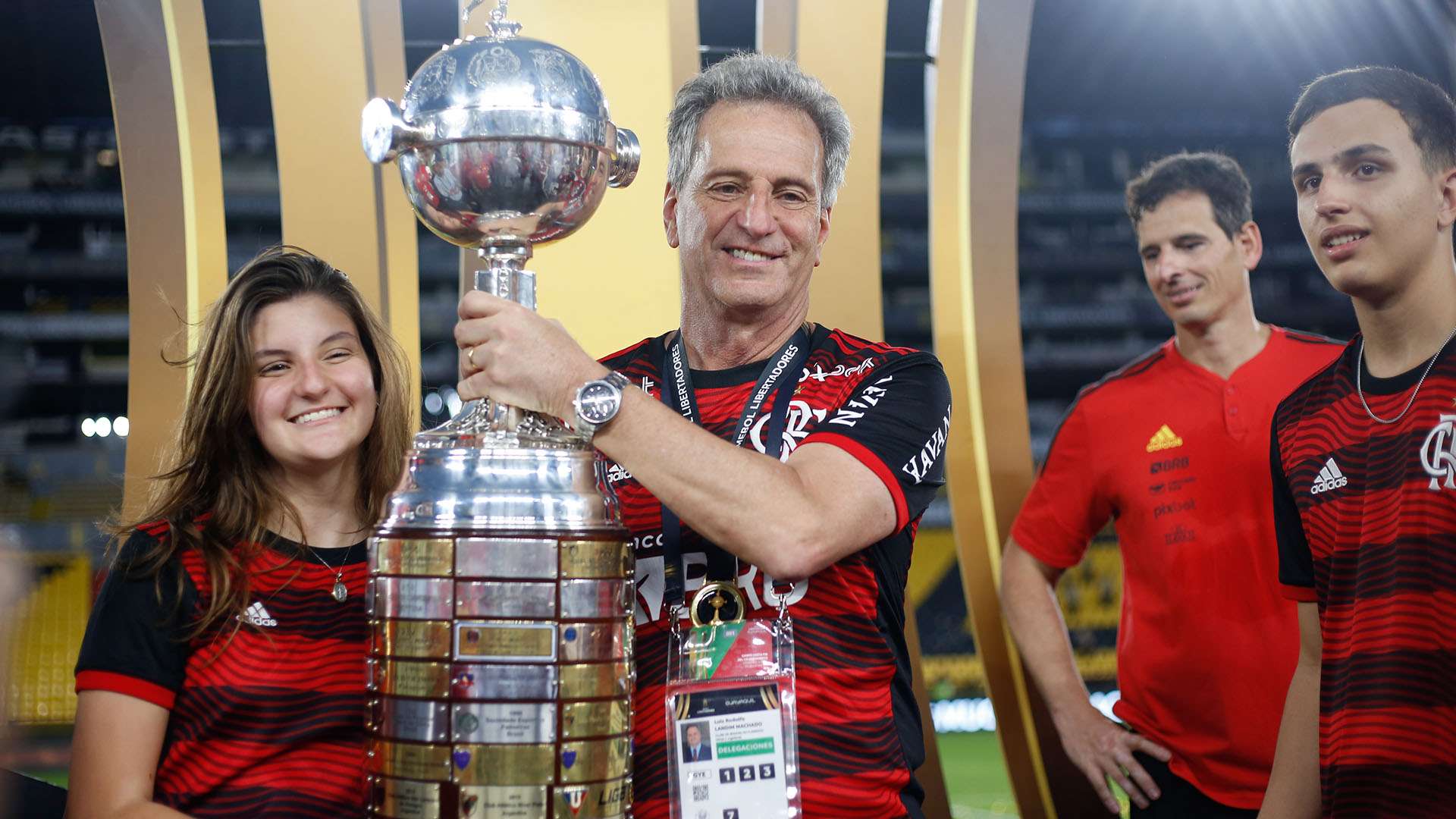Rodolfo Landim, Flamengo campeão da Libertadores 2022