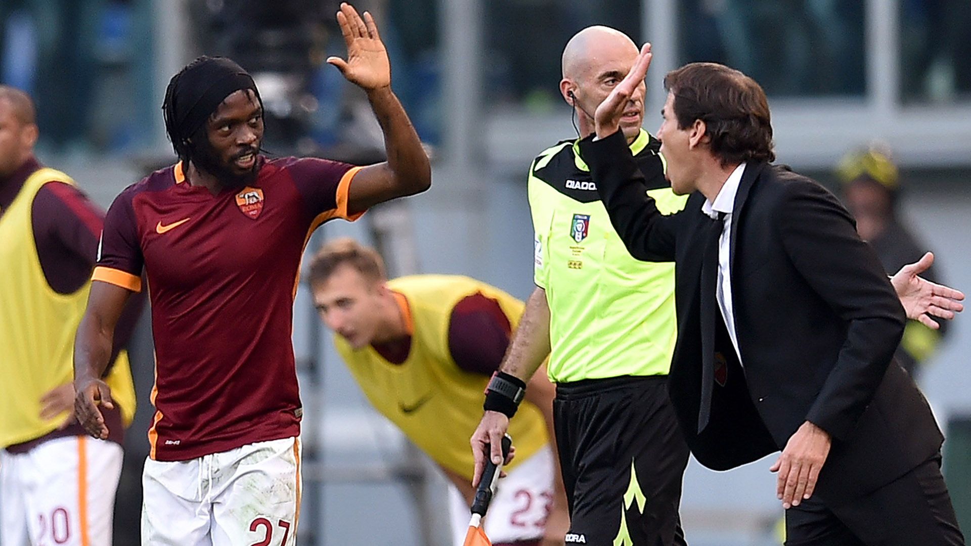 Gervinho Garcia Roma Lazio Serie A