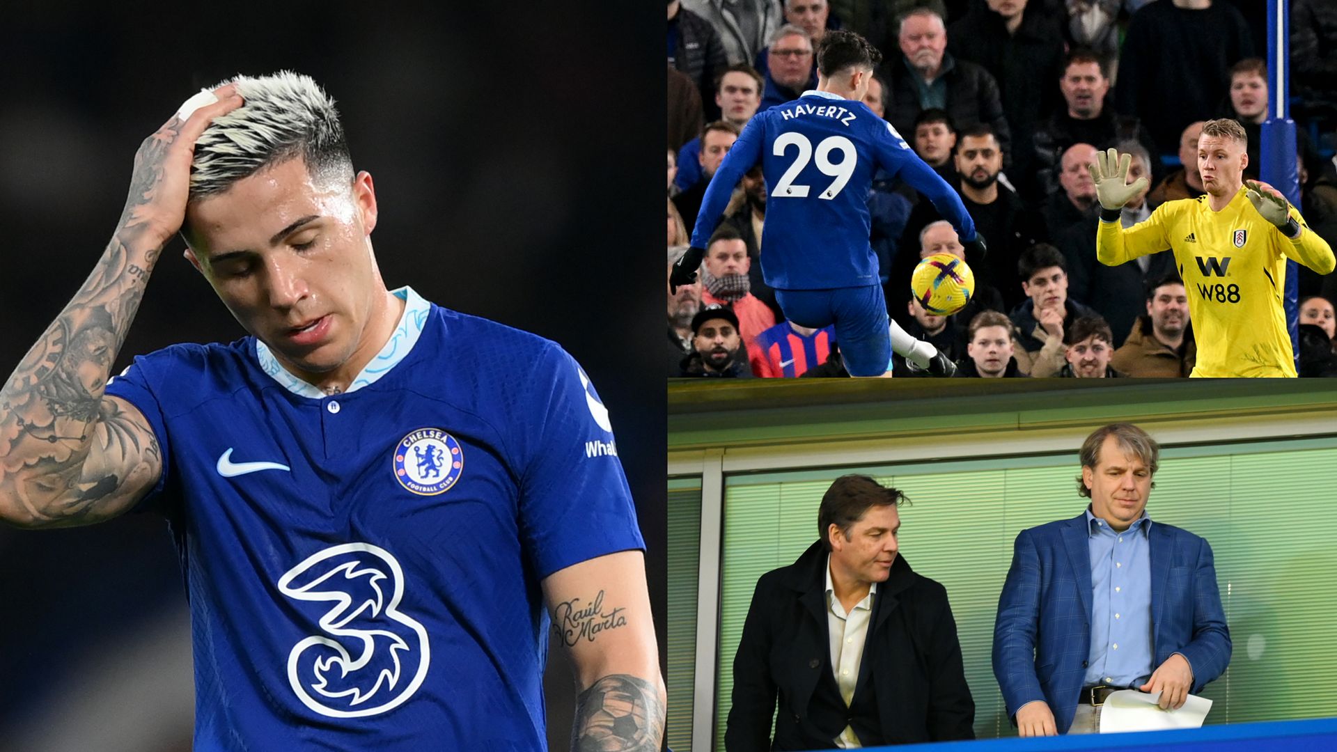 Chelsea-Fulham split 