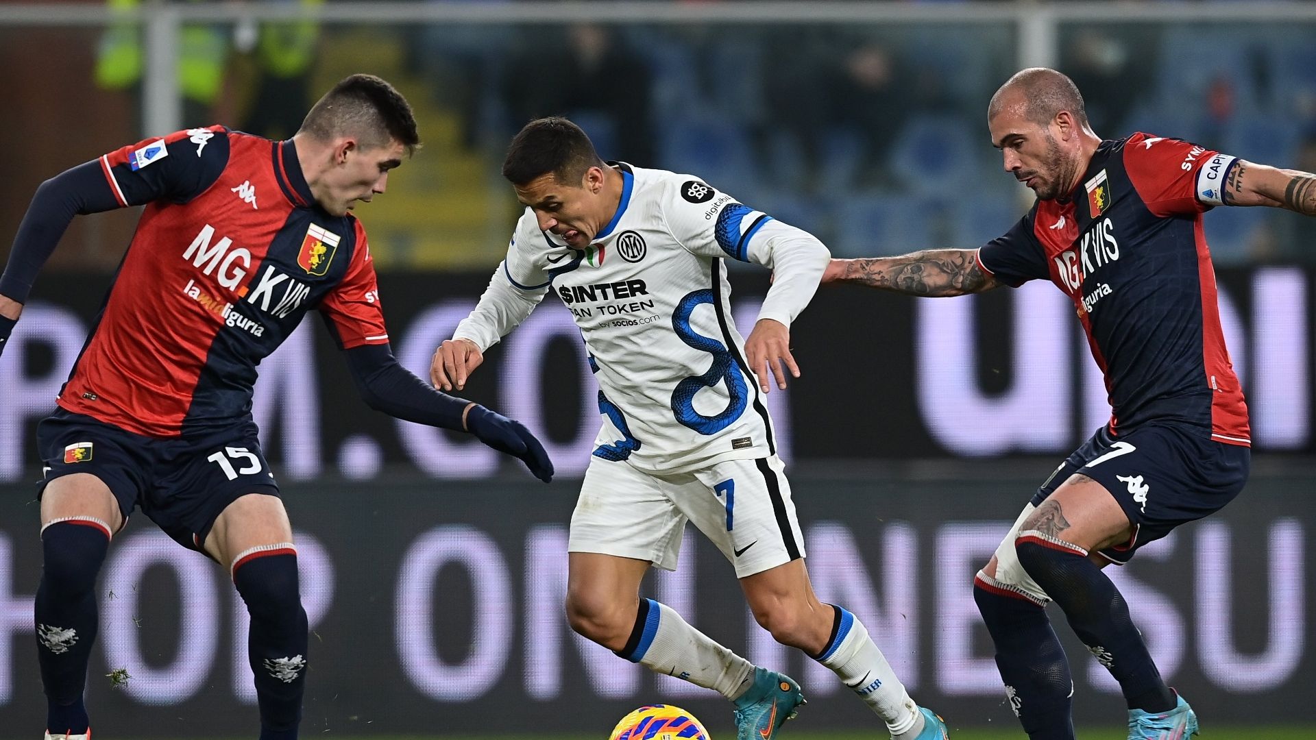 Alexis Sánchez Genoa - Inter