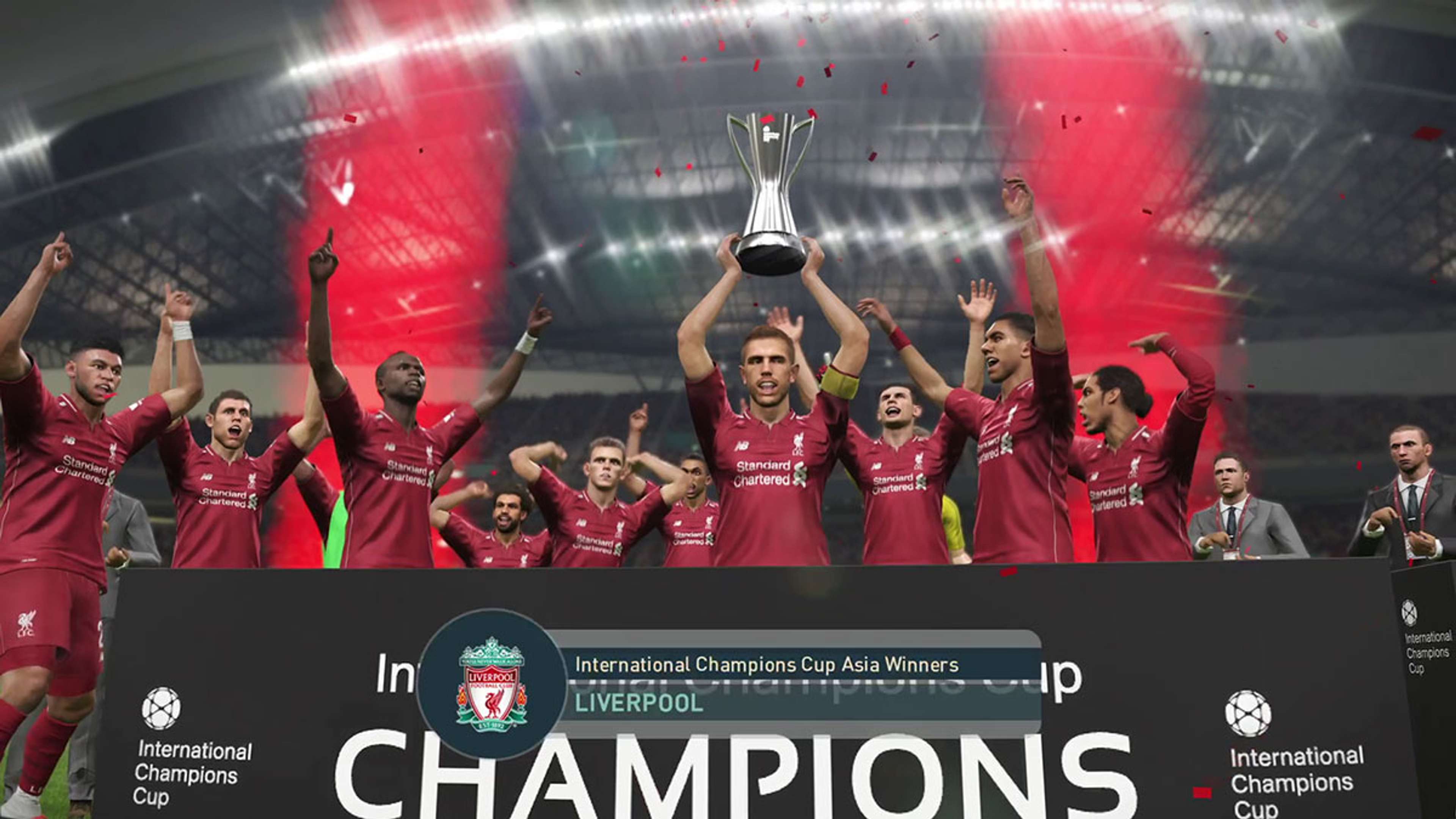 Embed only PES 2019 International Champions Cup
