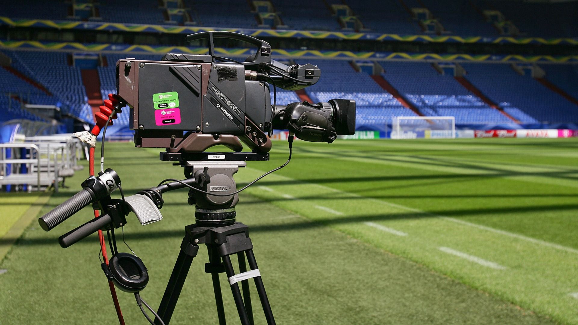 TV camera stadium