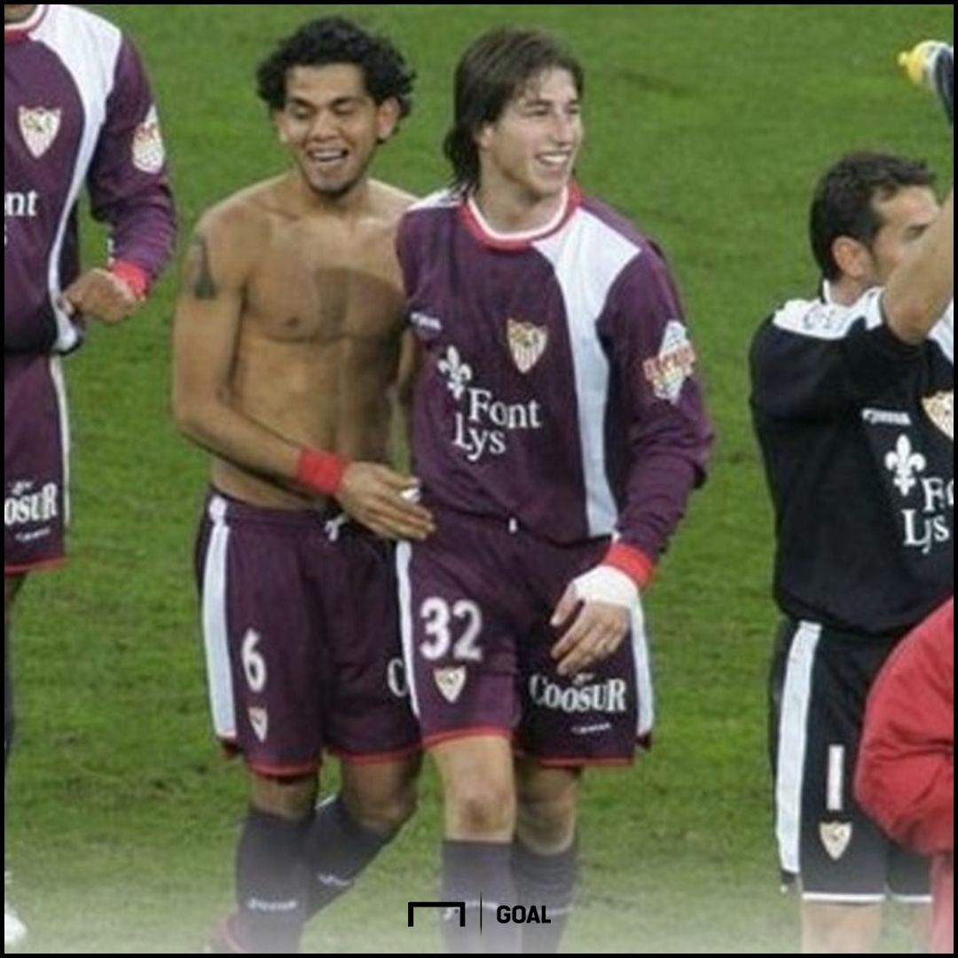 Sergio Ramos Daniel Alves Sevilla