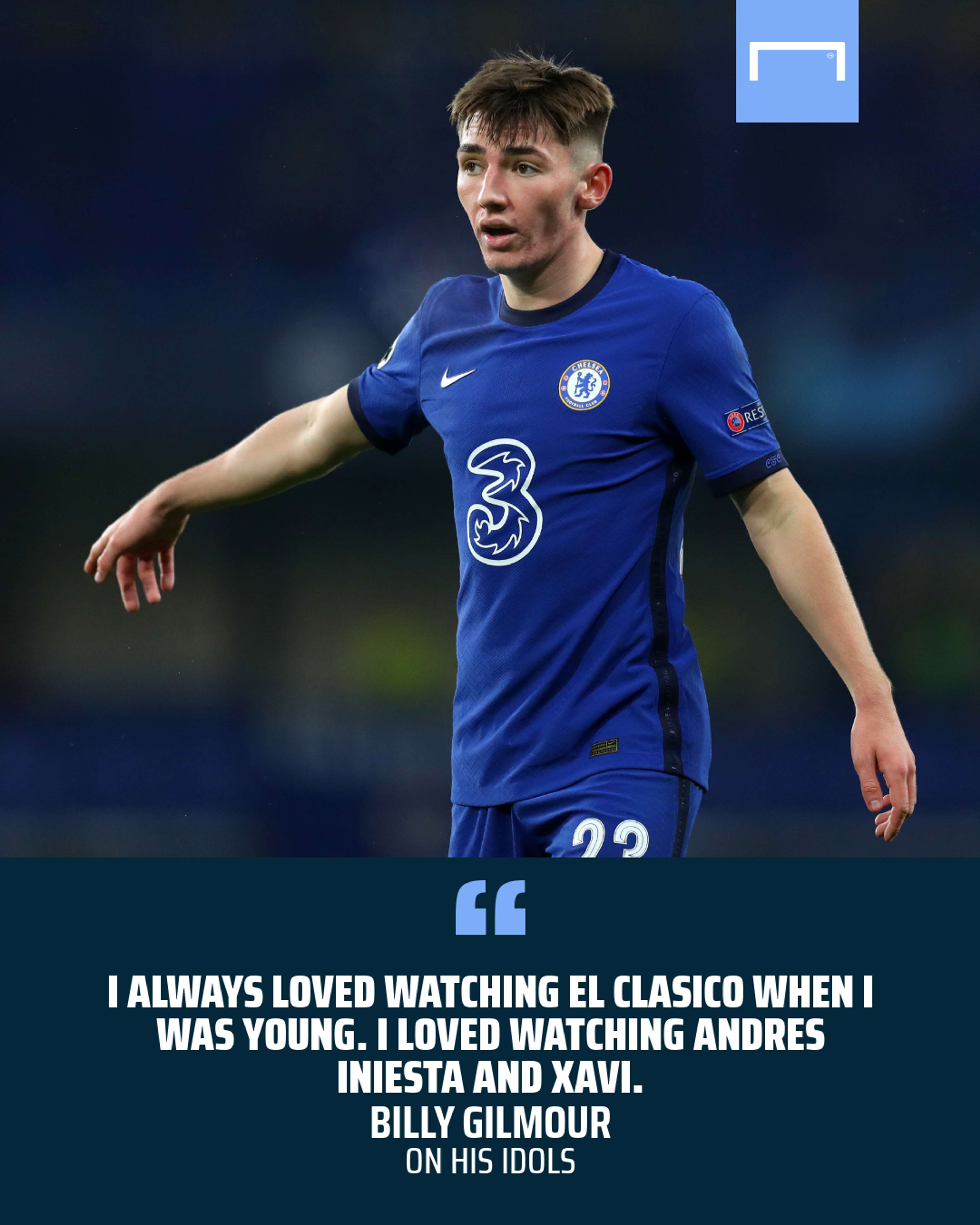 Billy Gilmour quote GFX