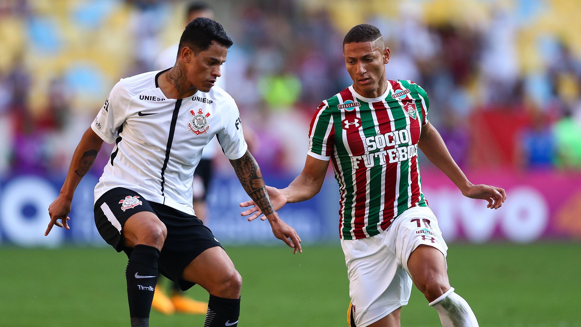 Giovanni Augusto Richarlison Fluminense Corinthians Brasileirao Serie A 23072017