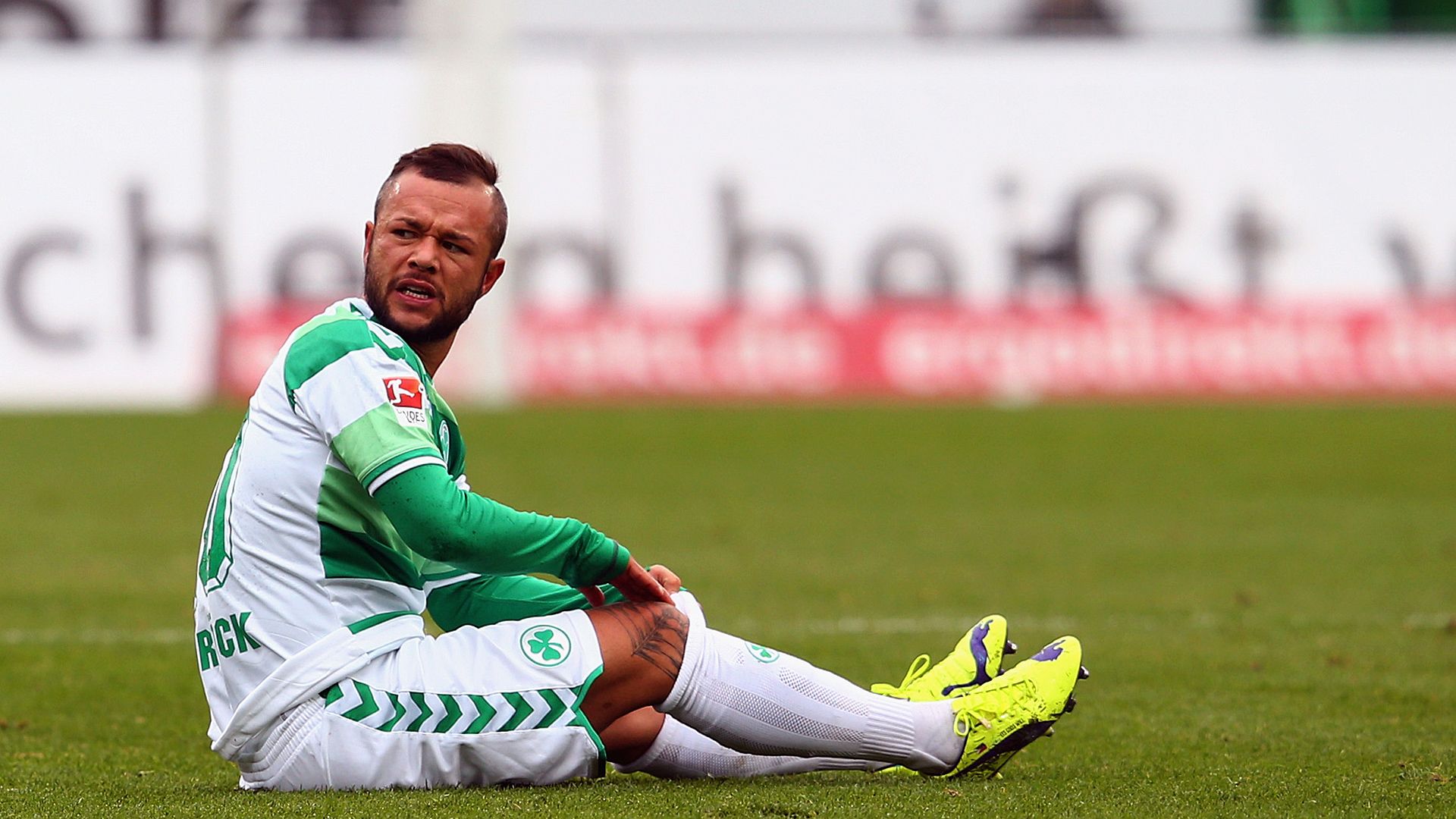 Stephan Schröck Greuther Fürth Karlsruher SC 2. Bundesliga 11092014