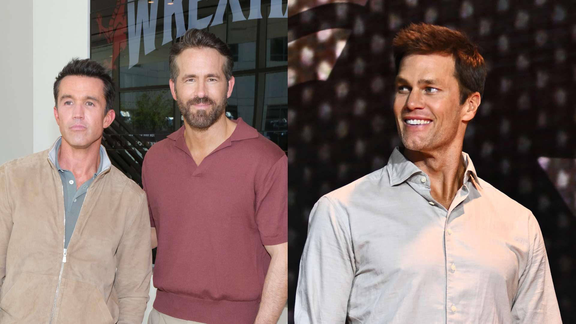 GFX Rob McElhenney Ryan Reynolds Tom Brady