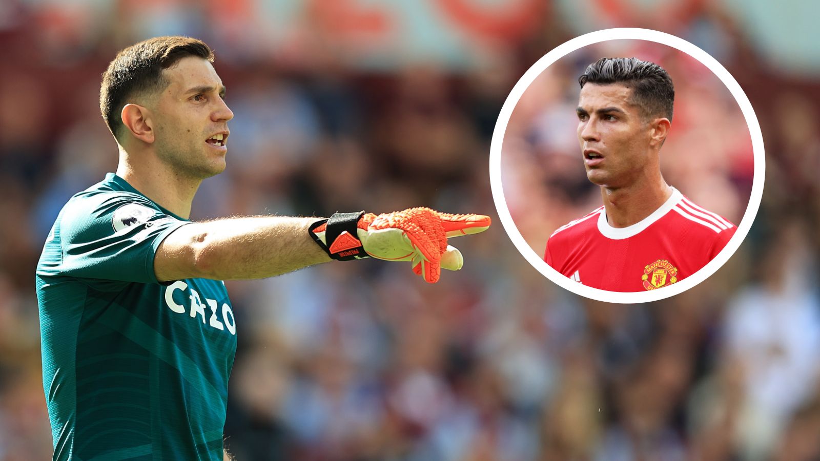 Emiliano Martinez Cristiano Ronaldo GFX