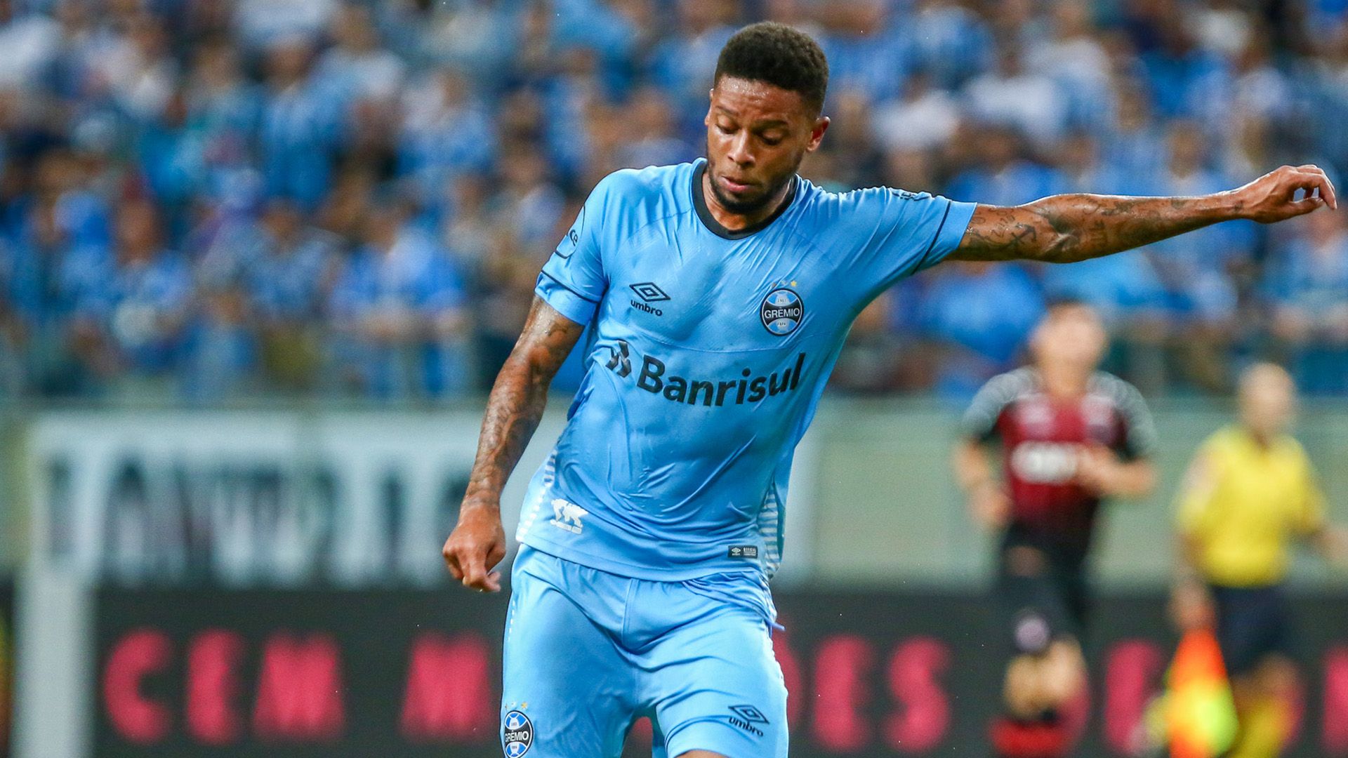 Andre Gremio Atletico-PR 22042018 Brasileirao Serie A