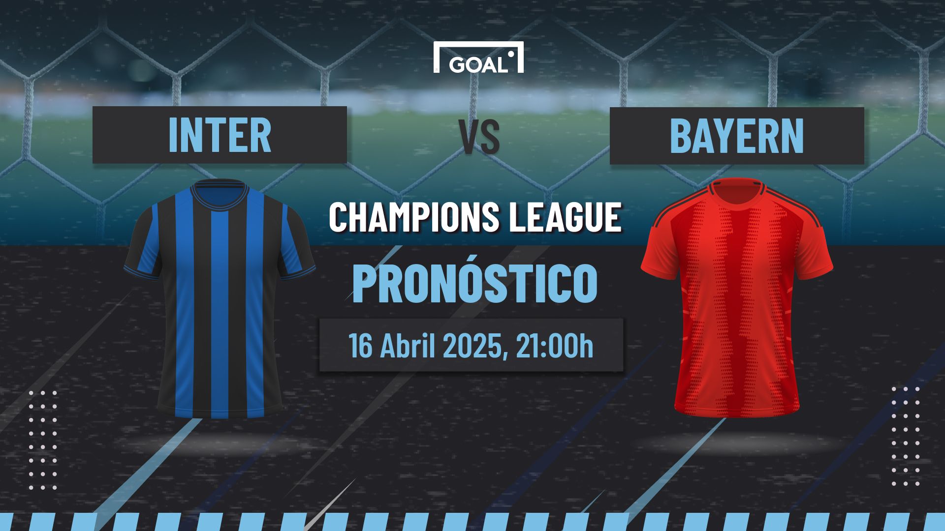 Inter vs Bayern Munich Pronóstico y Apuestas Champions League | 16/04/25