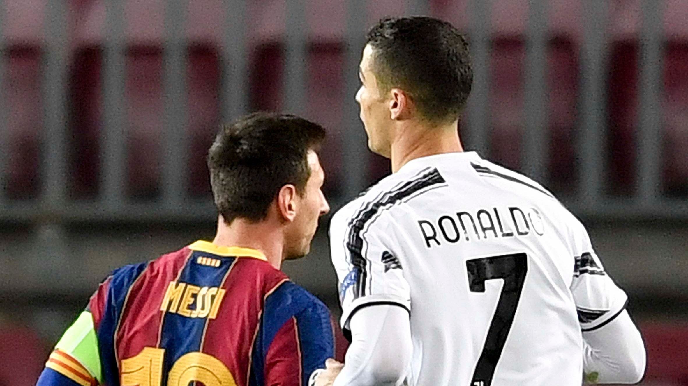 Lionel Messi Cristiano Ronaldo Barcelona 0 x 3 Juventus 08 12 2020 Champions League