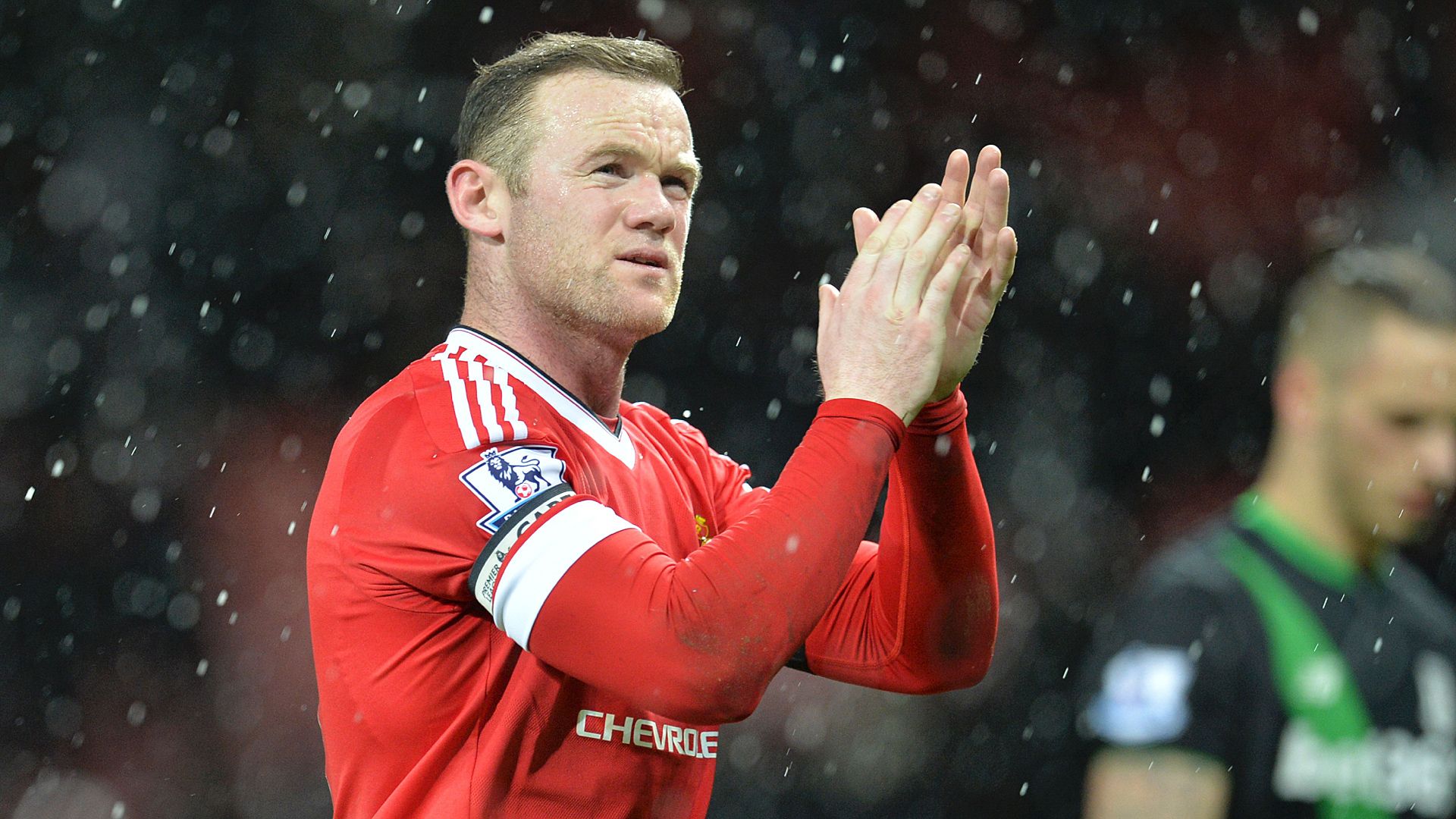 Wayne Rooney Manchester United Stoke City Premier League 02022016