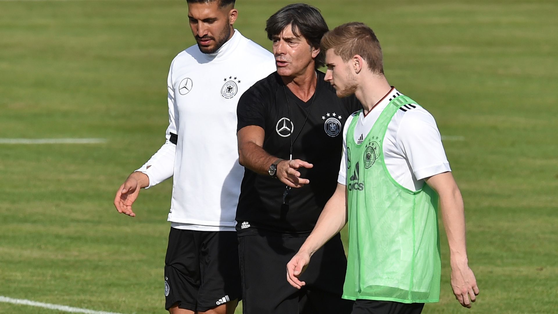 Joachim Löw Timo Werner Germany Deutschland DFB 10062017