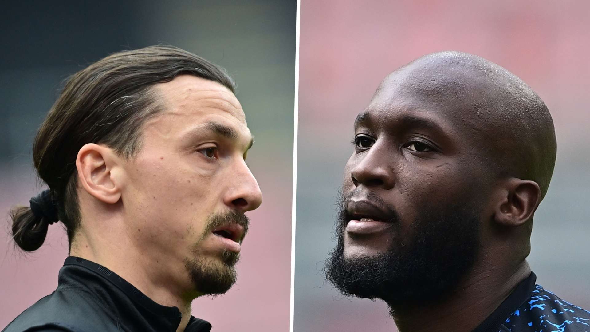 Zlatan Ibrahimovic Romelu Lukaku Milan Inter 21022021