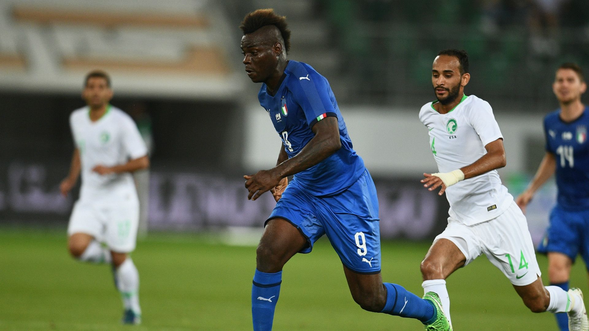 Mario Balotelli Italy Saudi Arabia