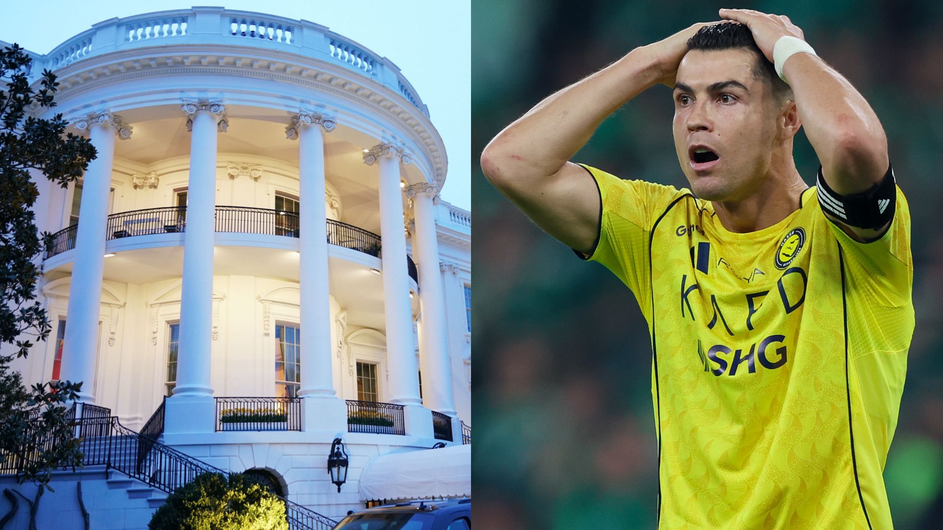 Cristiano Ronaldo White House