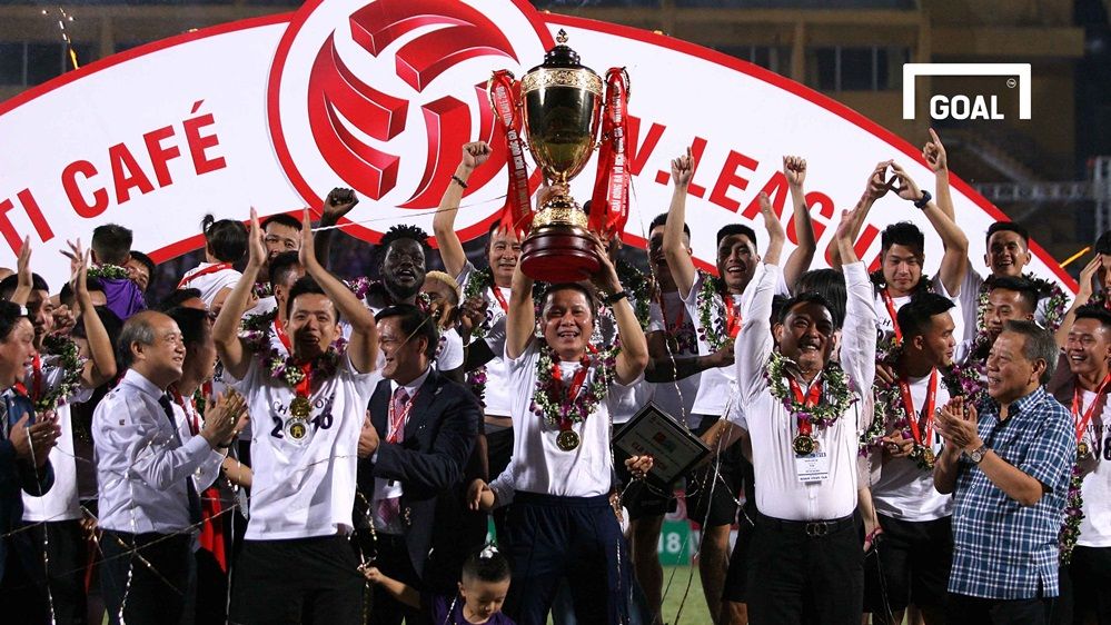 Hà Nội FC nhận cúp vô địch V.League 2018 2/10