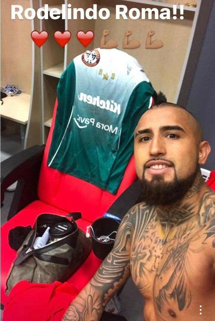 Arturo Vidal - Rodelindo Román 2017